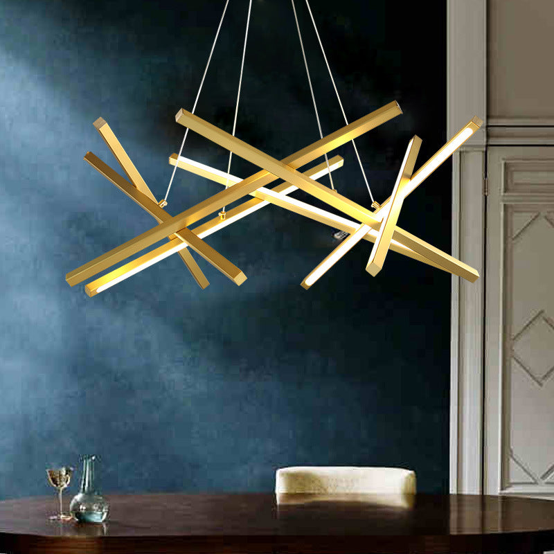 Stylish Atomic Sputnik Ceiling Fixture - 8 Light LEDs