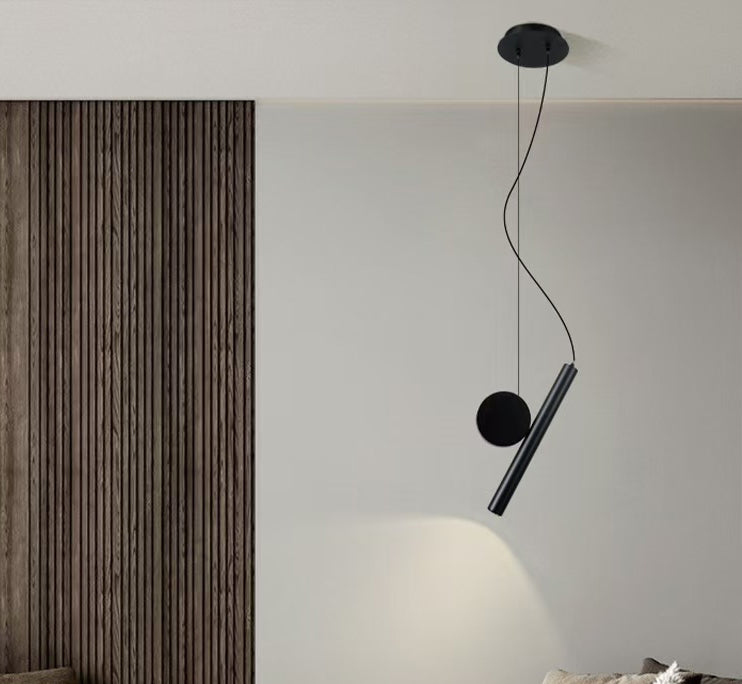 Doi LED Pendant Light: Adjustable Tube Spotlight for Versatile Illumination