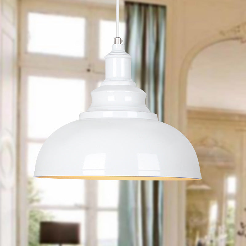 Semi Globe Vintage Metal LED Pendant Light for Home & Office
