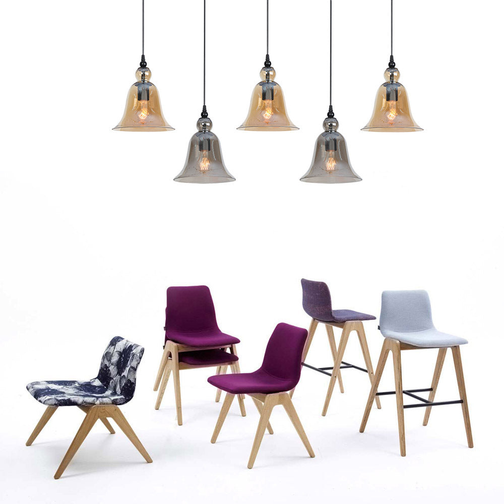 Iron and Glass Vintage Pendant Light – Chimes-Inspired Style